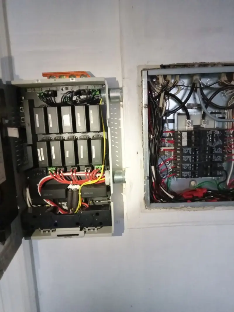 Electrical panel upgrade completed for Commercial Electrician Services in Manassas